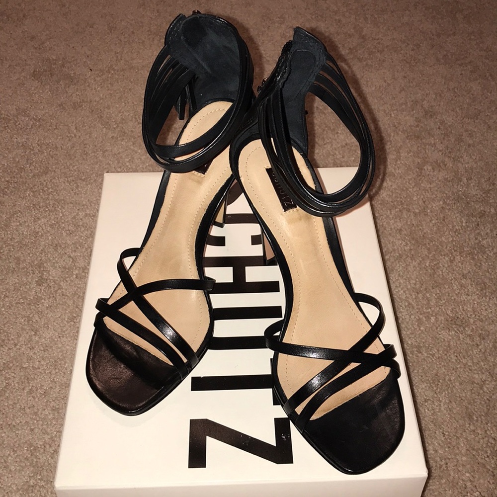 Schultz Tassel Ankle Strap Sandal